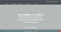Desktop Screenshot of habila.dk